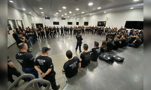 Com 150 policiais, PCPR deflagra operação contra tráfico de drogas