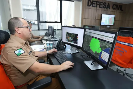 A partir desta quarta-feira (4) o estado passa a ter autonomia para emitir os alertas do novo sistema desenvolvido pela Defesa Civil Nacional