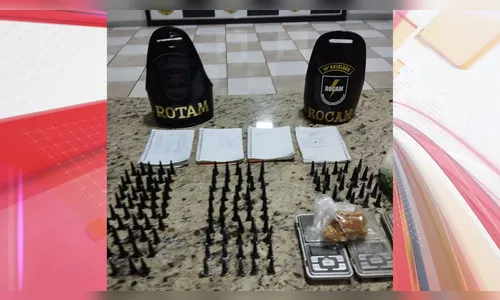 Homem é preso vendendo drogas e diz estar 