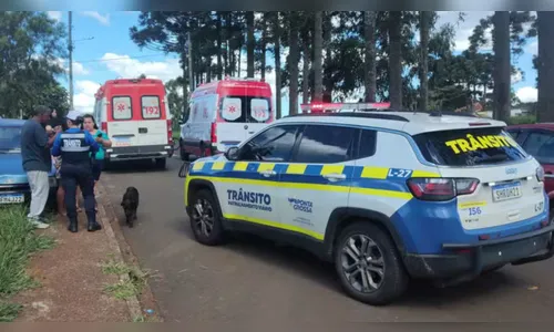 Mãe e filho de 1 ano são atropelados por carro em calçada no PR