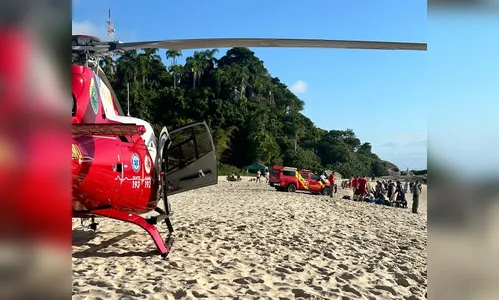 Adolescente de 13 anos é resgatado após se afogar em praia do Paraná