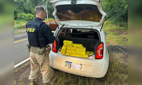 PRF apreende carga de maconha em Santo Antônio da Plantina