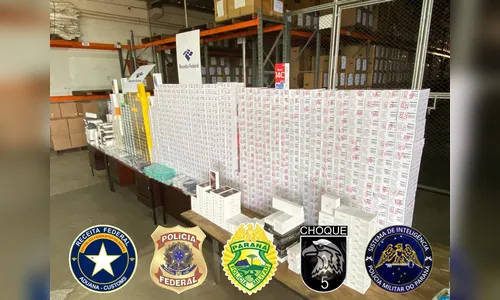 Operação conjunta apreende R$ 3,5 mi em eletrônicos contrabandeados