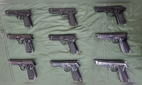 Militares do Exército suspeitos de furtar pistolas são presos no PR
