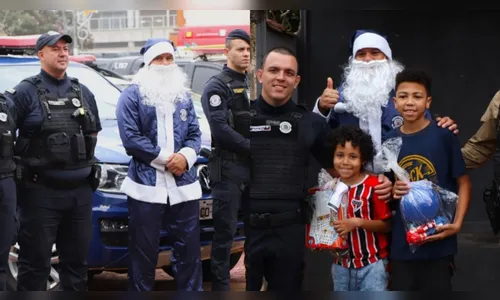 GM e forças de segurança entregam brinquedos em Arapongas