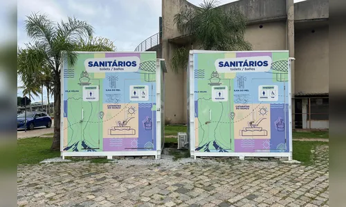Banheiros com ar-condicionado instalados no litoral do PR viralizam