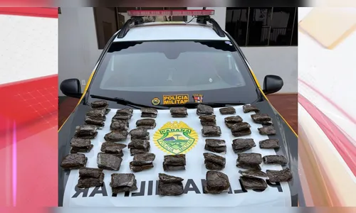 PM de Arapongas apreende maconha 'dry' avaliada em R$ 135 mil