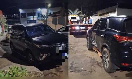 Hilux roubada em SP é recuperada pela PM em bairro de Apucarana; veja
