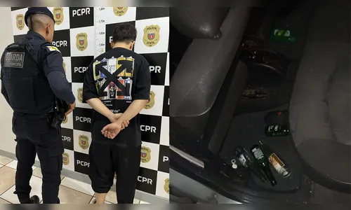 Motorista bêbado e sob efeito de maconha é preso após furar sinais