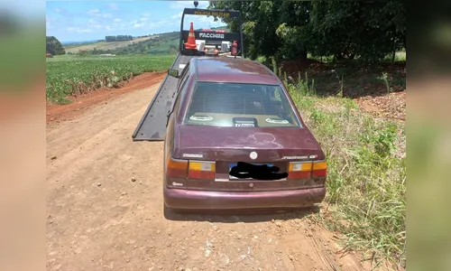 Veículo furtado em Apucarana após virada do ano é recuperado pela PM