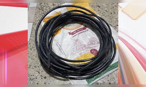 Casal é preso em flagrante furtando fios de cobre no Jardim Apucarana