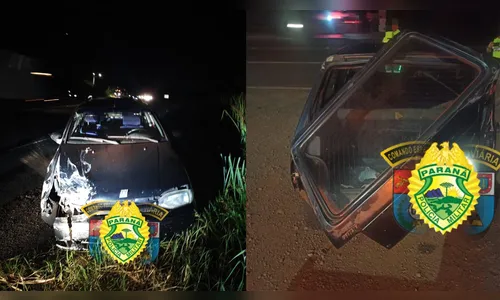 Colisão entre carros na PR-444 em Apucarana deixa passageira ferida
