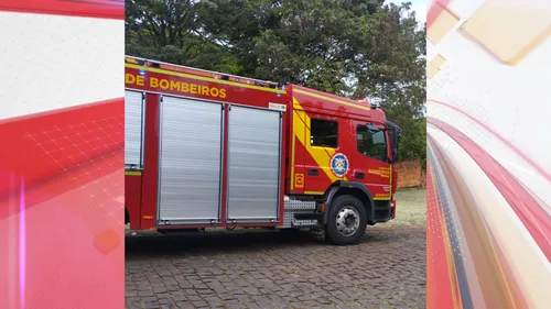 Corpo de Bombeiros atua na ocorrência