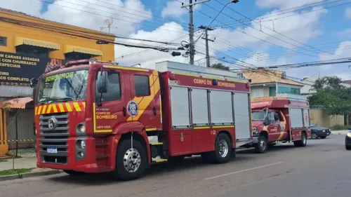 Corpo de Bombeiros foi acionado para socorrer a vítima, contudo pedreiro já estava morto