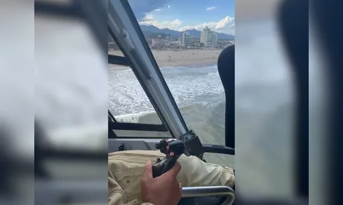 Adolescente é levado por correnteza e desaparece no litoral do Paraná