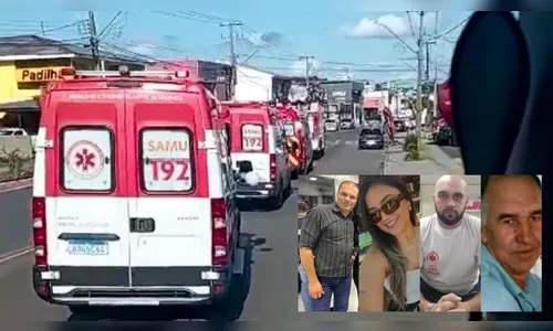Emoção marca despedida de vítimas de acidente de ambulância no PR