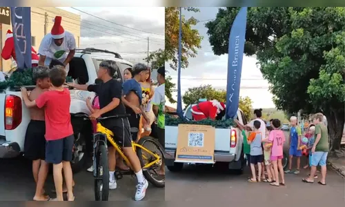 Associação entrega mais de 1 mil brinquedos em bairros de Arapongas