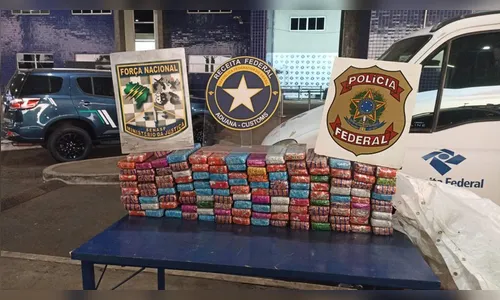 Operação apreende 95 kg de maconha na Ponte Internacional da Amizade