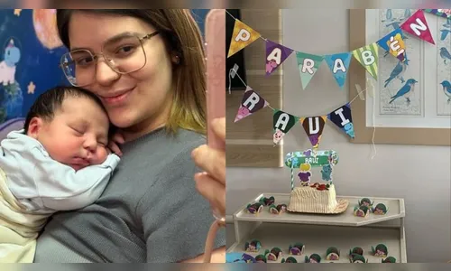 Viih Tube desabafa ao ver Ravi completar 1º mês de vida no hospital