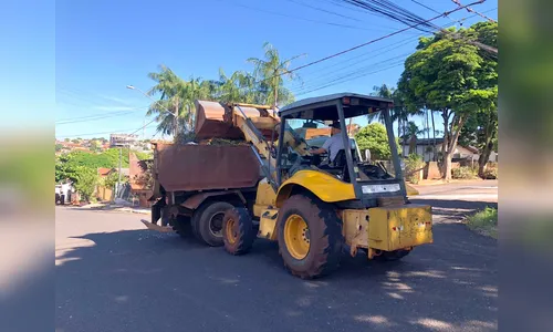 Prefeitura de Jandaia do Sul inicia mutirão de limpeza em toda cidade