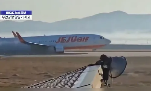 Acidente com avião deixa quase 180 mortos na Coreia do Sul; vídeo