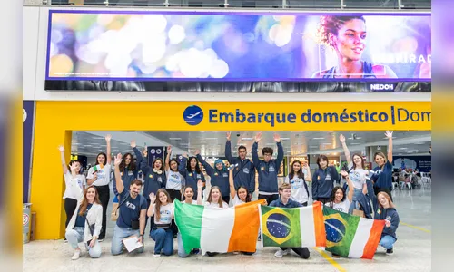 Ganhando o Mundo 2025: emoção de pais e alunos marcam embarques