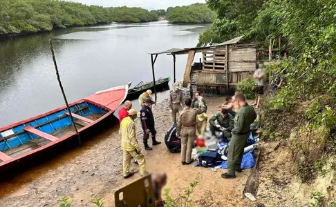 Helicóptero foi acionado para atender a ocorrência, mas nada pôde ser feito