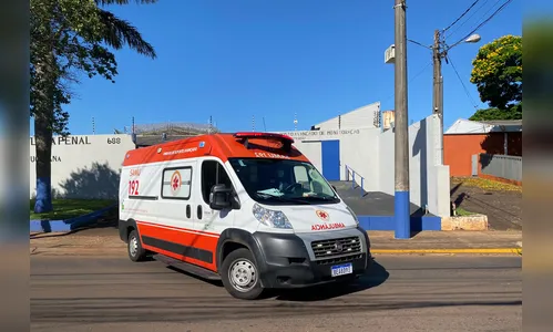 Ocorrência com detento mobiliza Samu no minipresídio de Apucarana