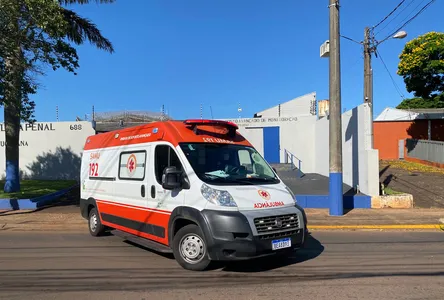 Homem foi levado para o Hospital da Providência