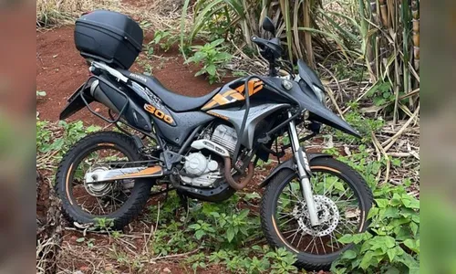 Polícia Militar recupera moto furtada de fotógrafo em Apucarana