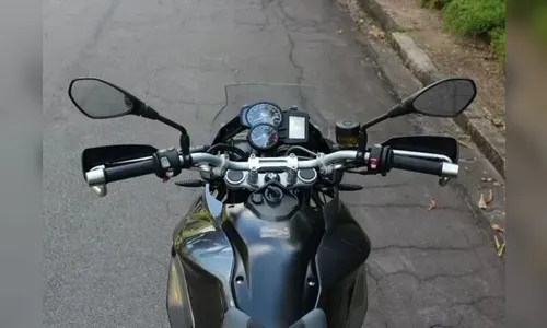 Bandido atira para cima durante roubo de moto no centro de Jandaia