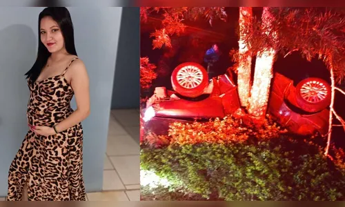 Jovem grávida de 7 meses morre em acidente na PR-487 em Manoel Ribas