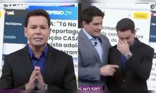 Marcão do Povo se emociona ao ser substituído por Datena no SBT