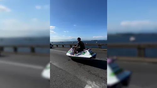 Motociclista pode perder alguns pontos na Carteira Nacional de Habilitação (CNH)