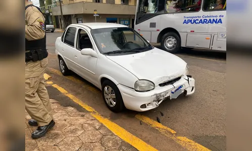 Motorista é preso por embriaguez ao volante após acidente em Apucarana