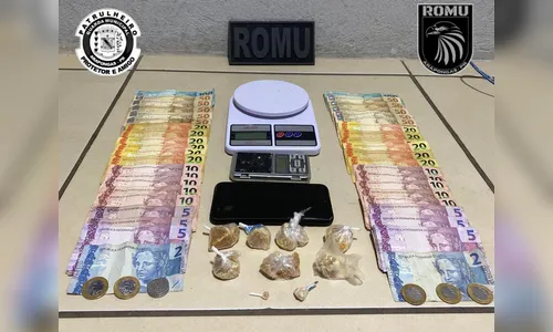 Mulher é presa pela GM de Arapongas por tráfico de drogas