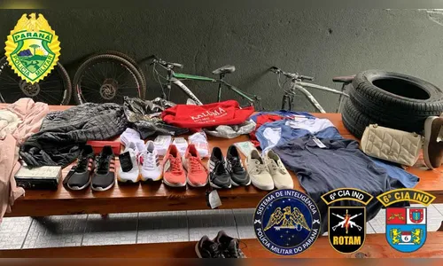 PM recupera objetos furtados em Ivaiporã e prende suspeito do crime