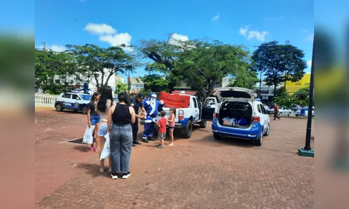GCM de Apucarana distribui brinquedos nesta terça-feira (24)