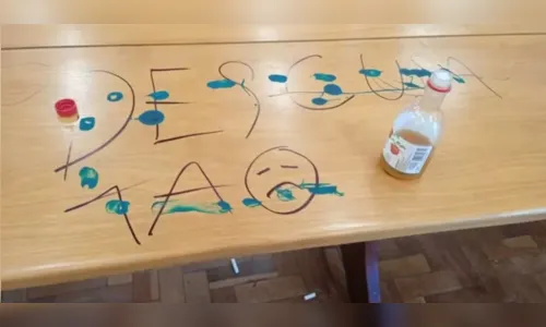 Crianças vandalizam escola no Paraná e deixam pedido de desculpas