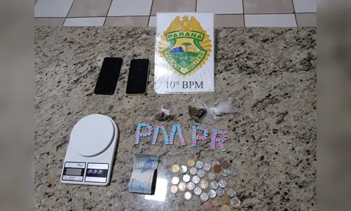 PM prende suspeito de tráfico com haxixe e esctasy em Apucarana
