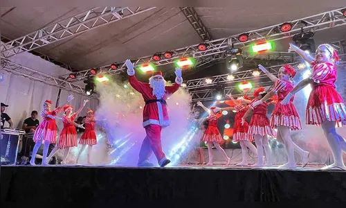 Papai Noel chega a Ivaiporã e abre as festividades de Natal