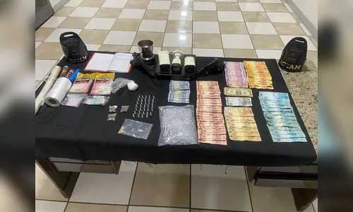 Glock e Beretta: PM de Apucarana apreende armas e drogas no 'Colonial'