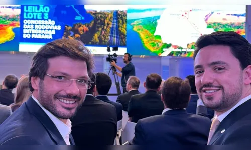 Rodolfo acompanha leilão do Lote 3 de rodovias, que inclui Apucarana