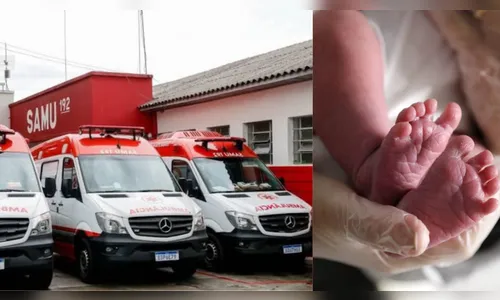 Samu de Apucarana realiza parto de bebê em ambulância