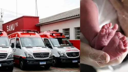 Segundo os socorristas, a equipe estava a caminho do hospital quando precisou interromper o trajeto próximo ao estádio municipal.