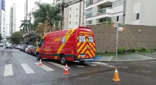 Siate do Corpo de Bombeiros foi ao local