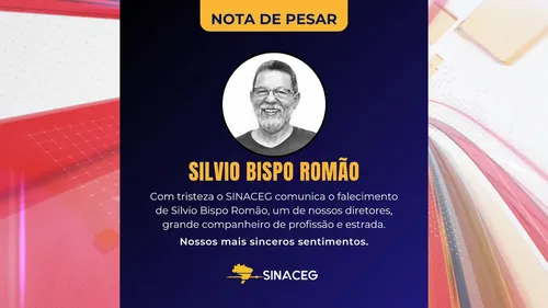 Sindicato Nacional dos Cegonheiros lamentou a morte de Silvio Bispo Romão nas redes sociais