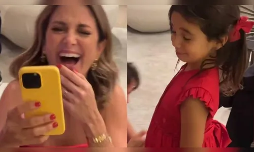 Ticiane Pinheiro mostra presente errado que deu para a filha no Natal