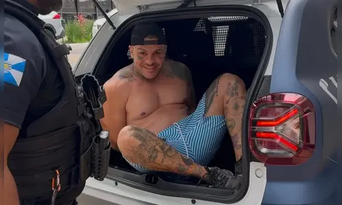 Influenciador fitness Toguro é preso por desacato em BC