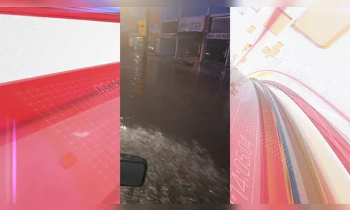 Vídeo mostra trecho da Av. Minas Gerais alagado após chuva; veja